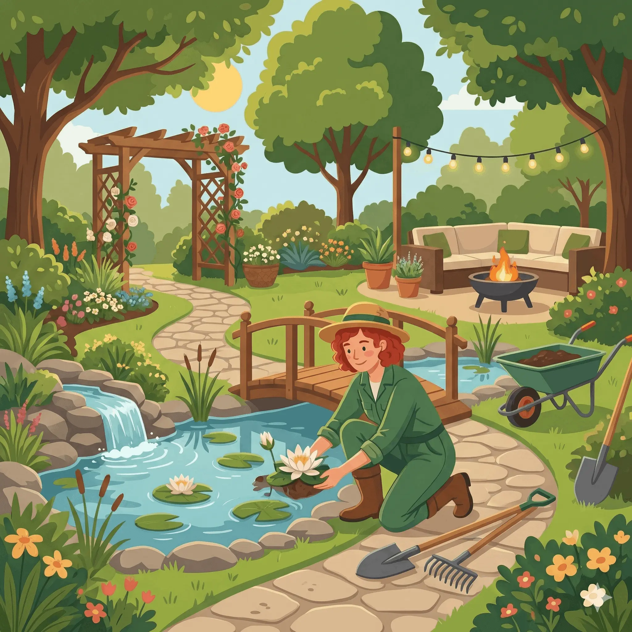 Landscaping - Professionelle Gartengestaltung und Gartenplanung